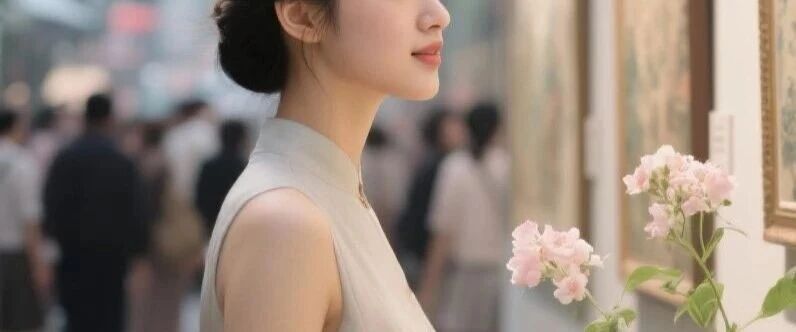 美人如画：现代都市中的古典仕女