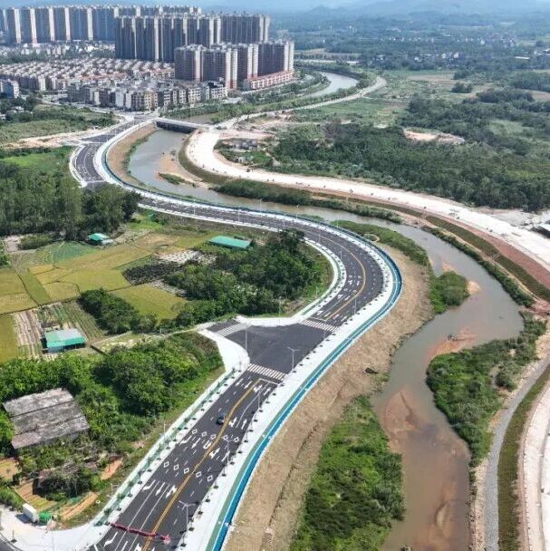 收尾冲刺！阳西新增一条生态交通廊道