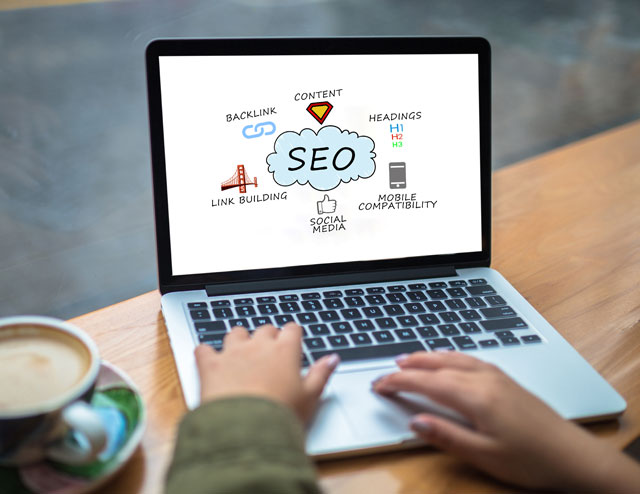提升和优化企业网站可以通过seo、网络营销等手段实现
